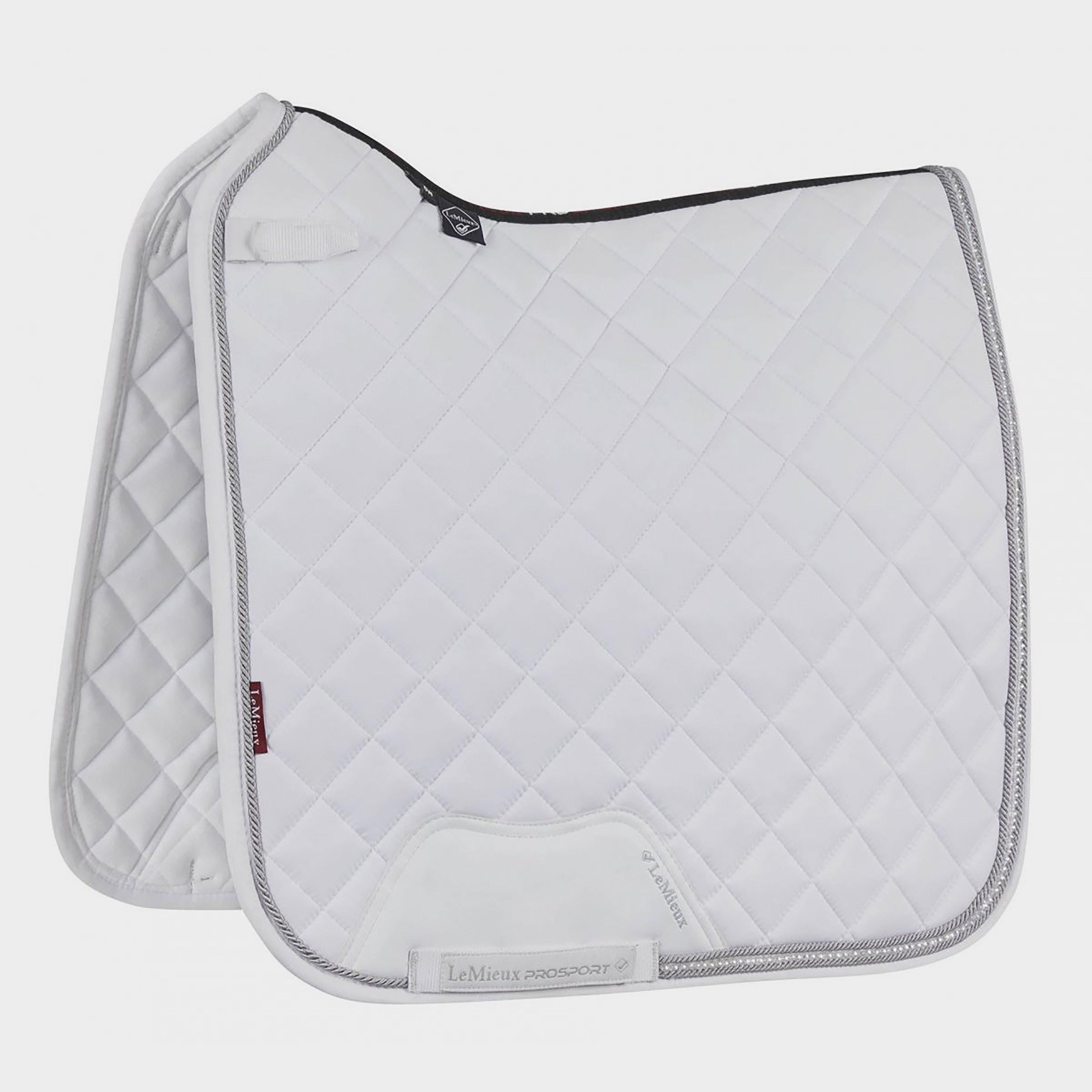 Diamante Dressage Pad White