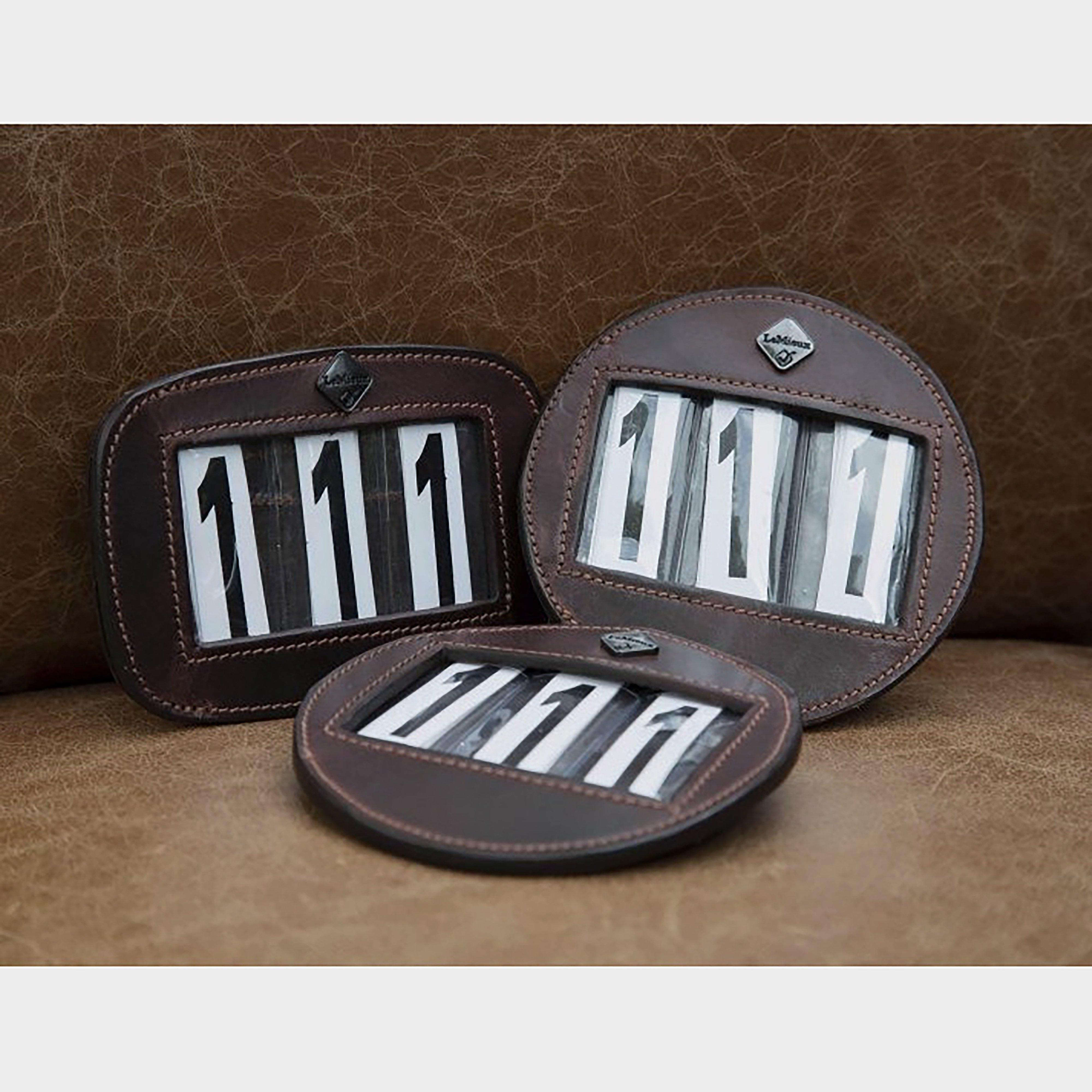 Bridle Number Holder Brown