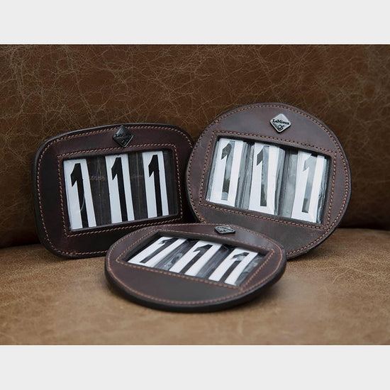 Bridle Number Holder Brown