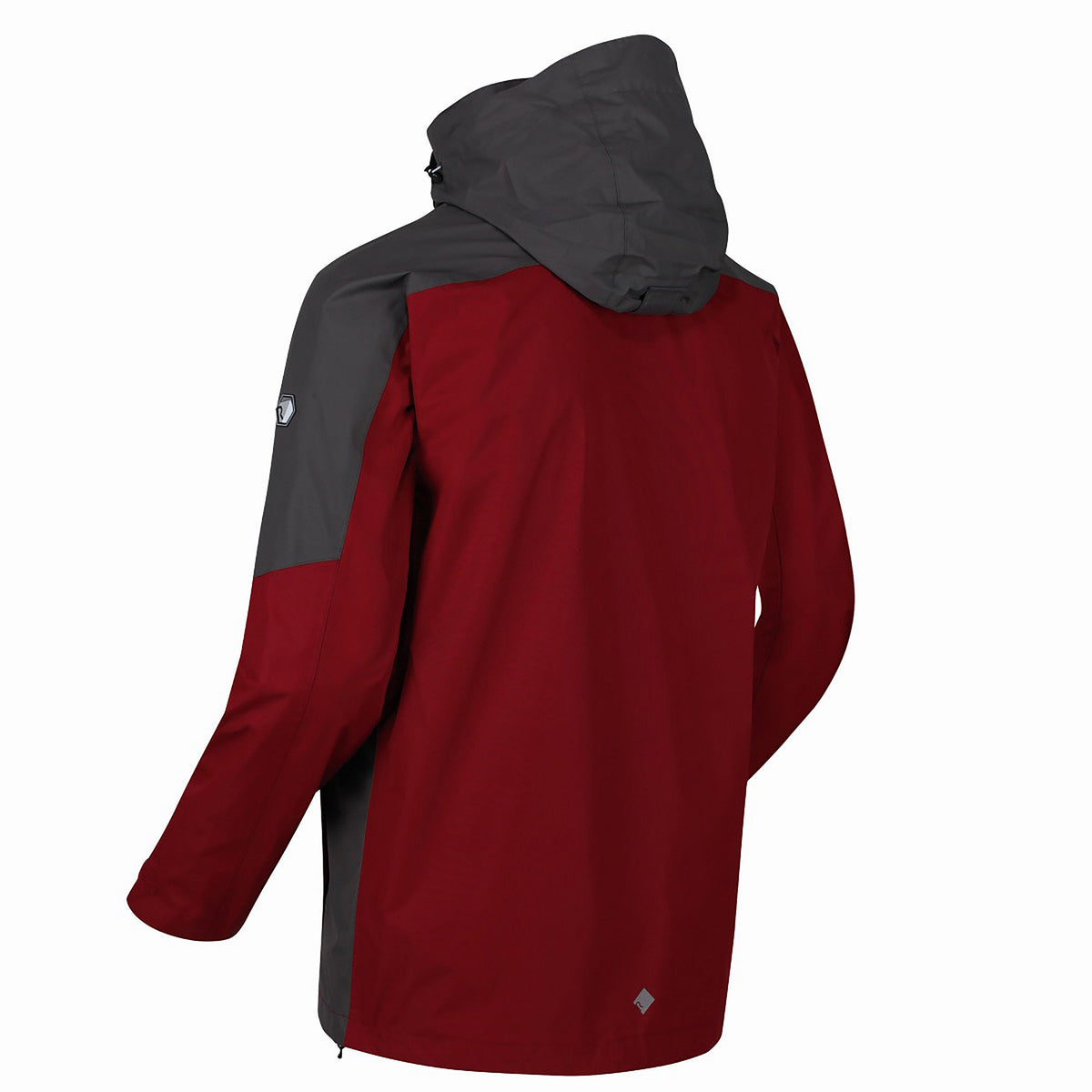 Mens Calderdale III Jacket Dehli Red Magnet Grey