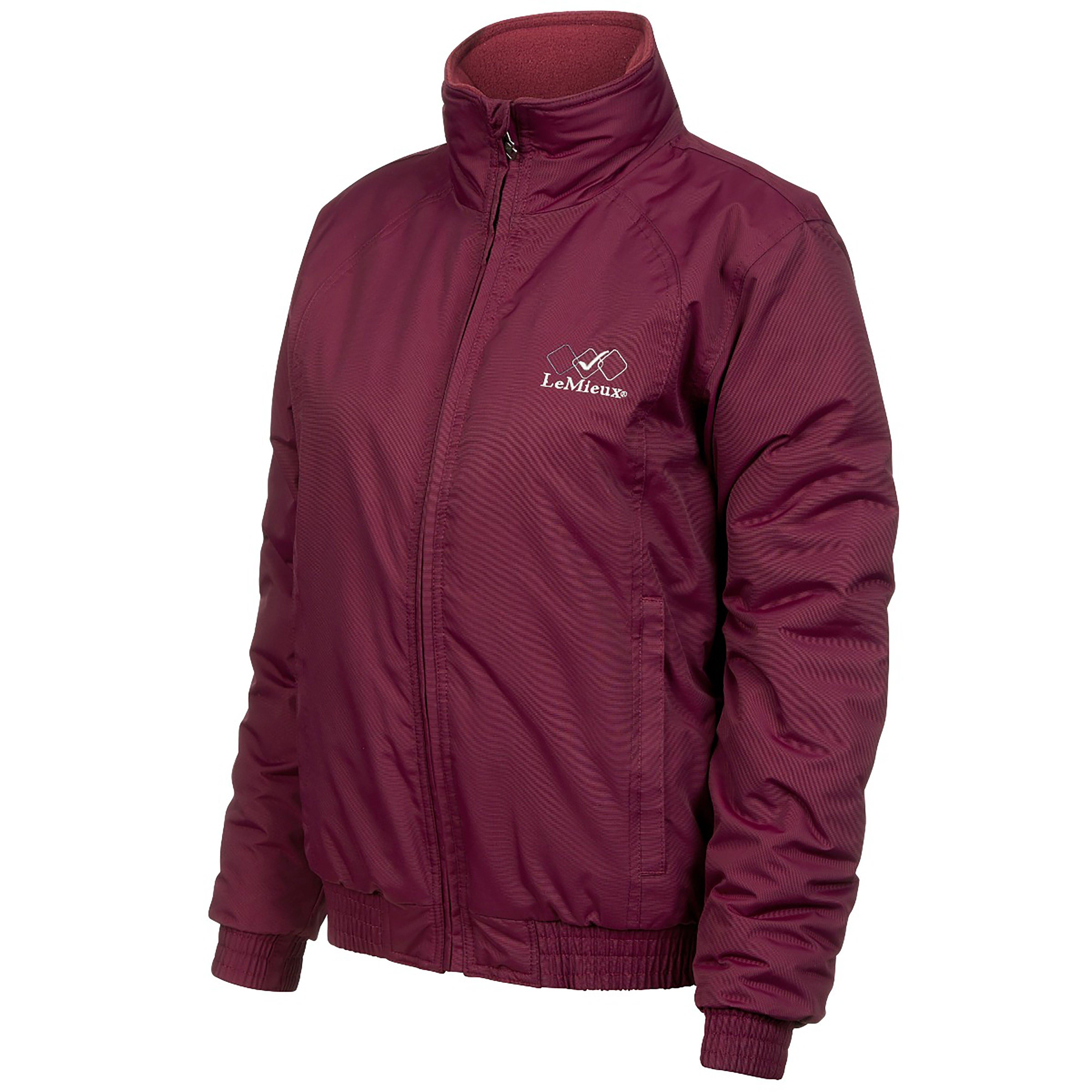 Unisex Waterproof Team Jacket Burgundy
