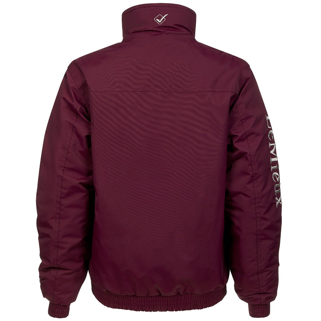 Unisex Waterproof Team Jacket Burgundy