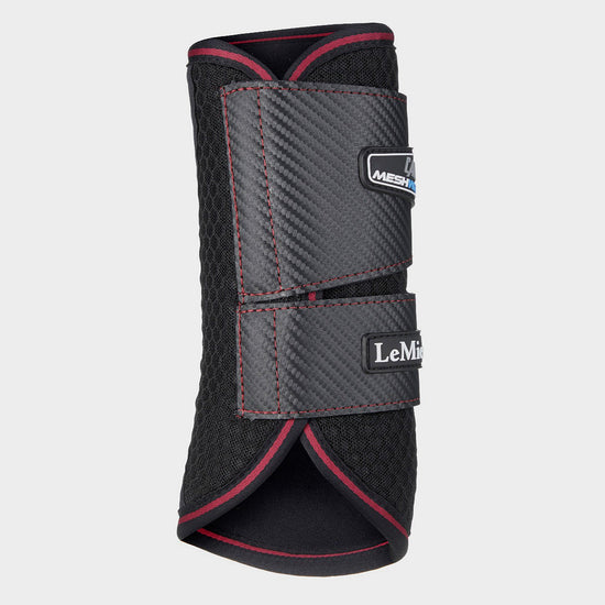 Carbon Mesh Wrap Boots Black/Mulberry