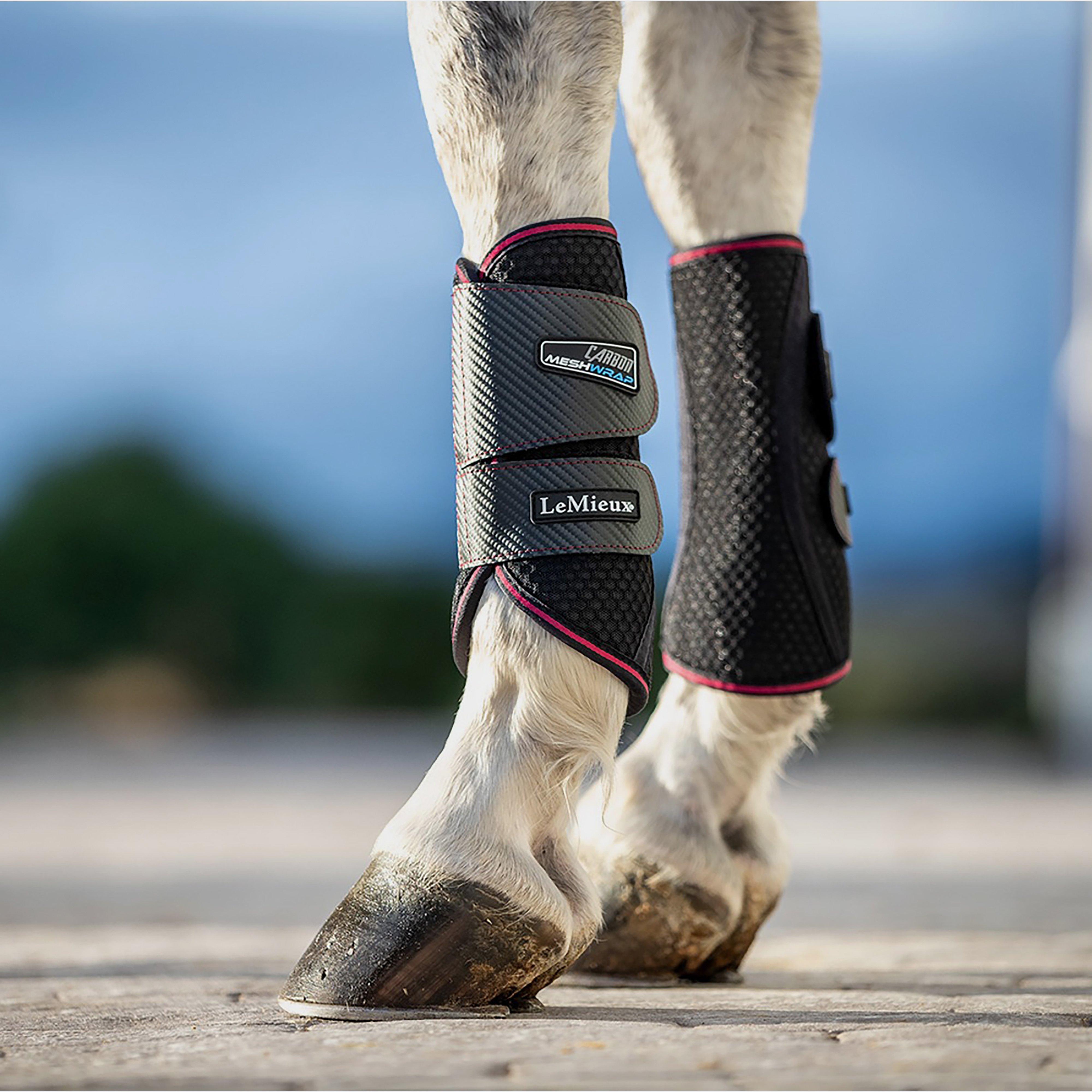 Carbon Mesh Wrap Boots Black/Mulberry