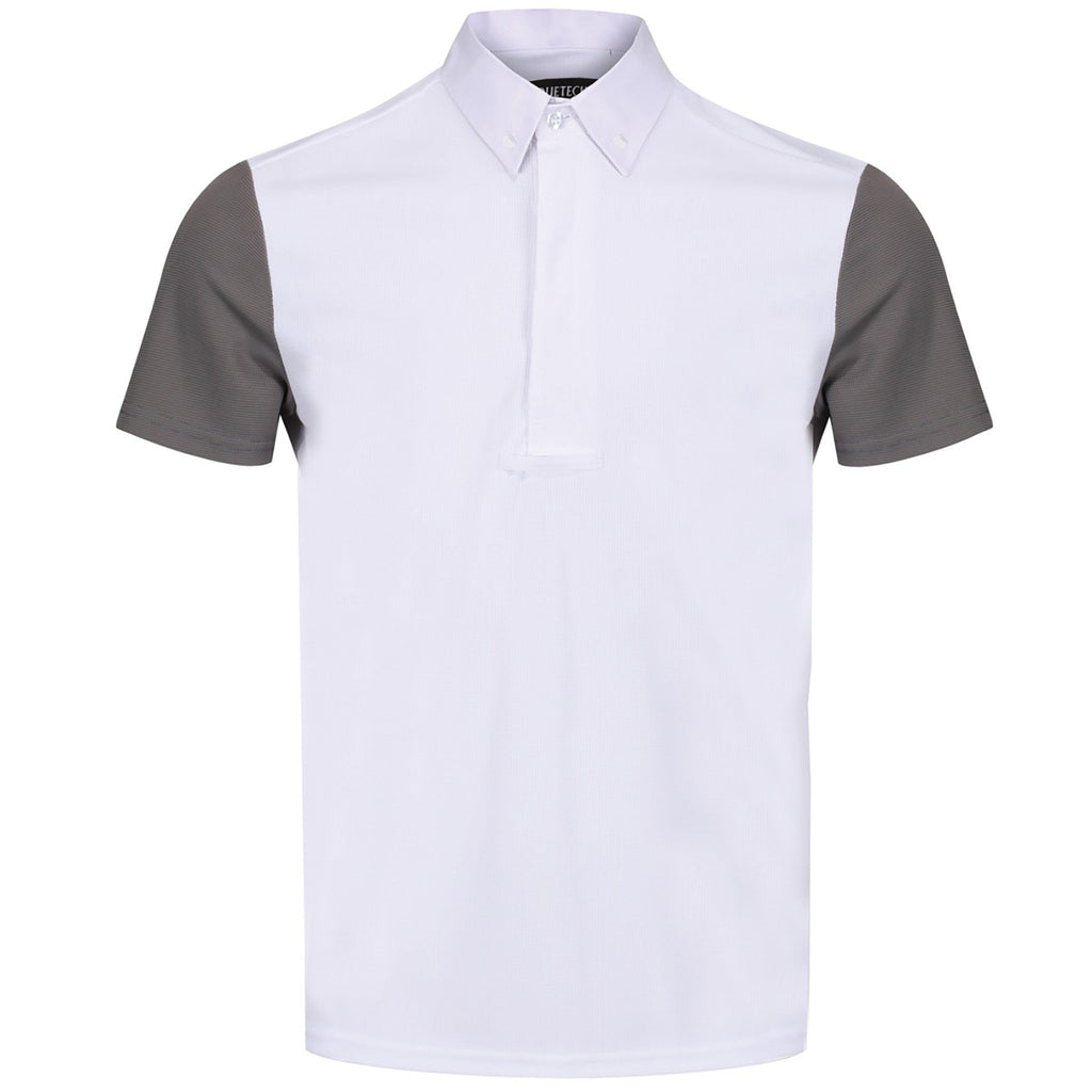 Mens Waffle Competition Shirt White