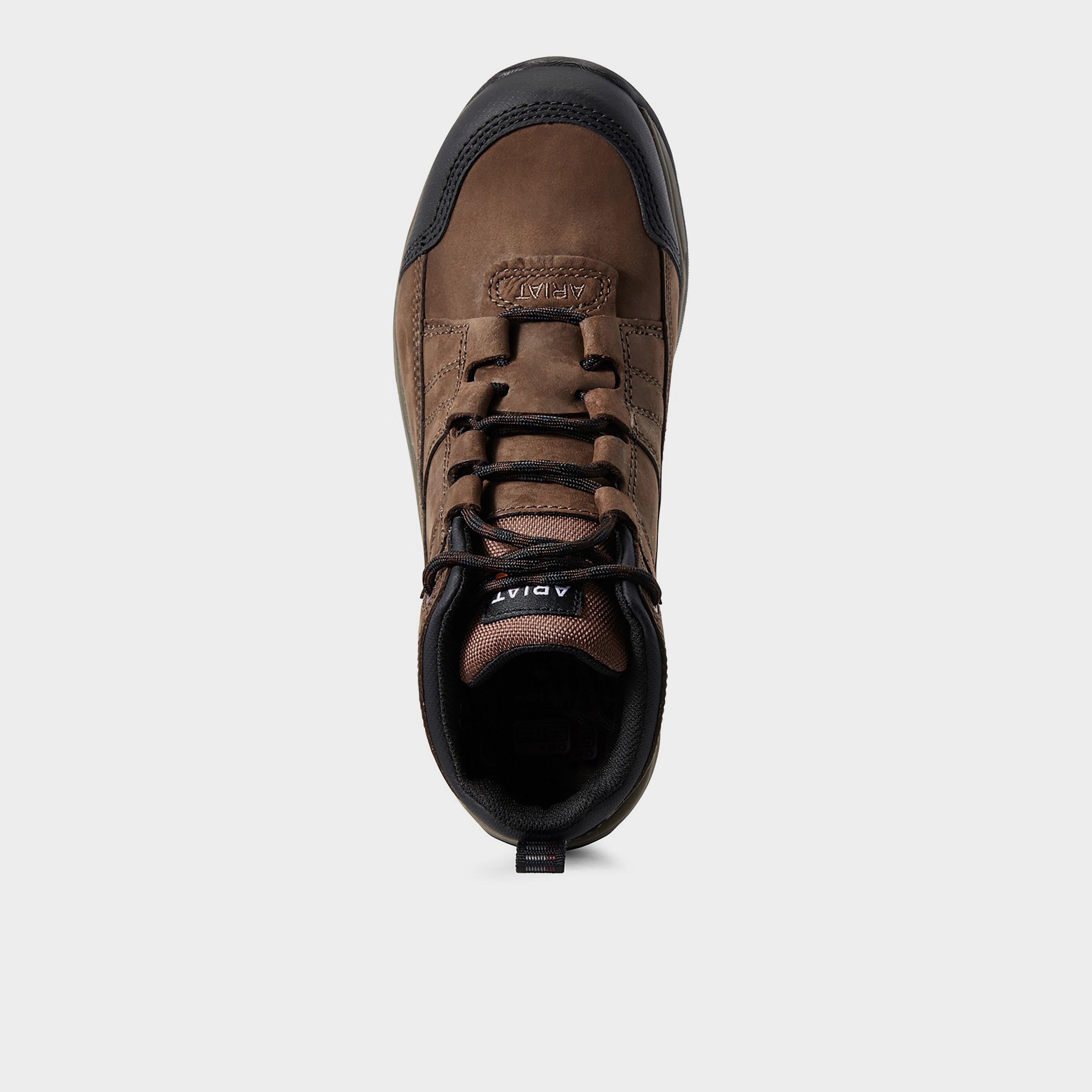 Womens Telluride Composite Toe Work Boots Distressed Brown