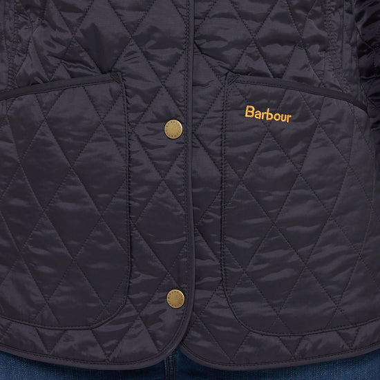 Womens Annandale Quilted Jacket Navy