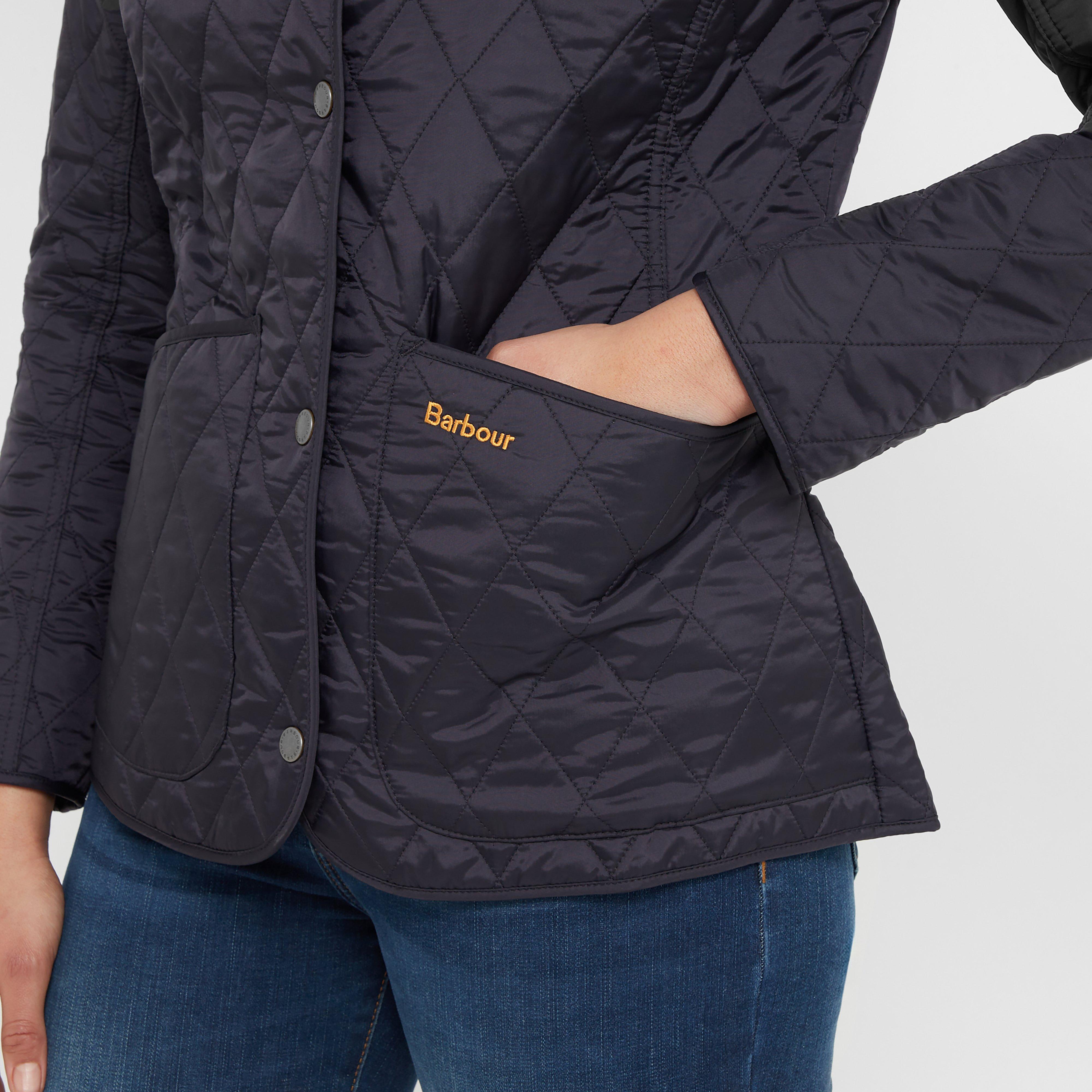 Womens Annandale Quilted Jacket Navy