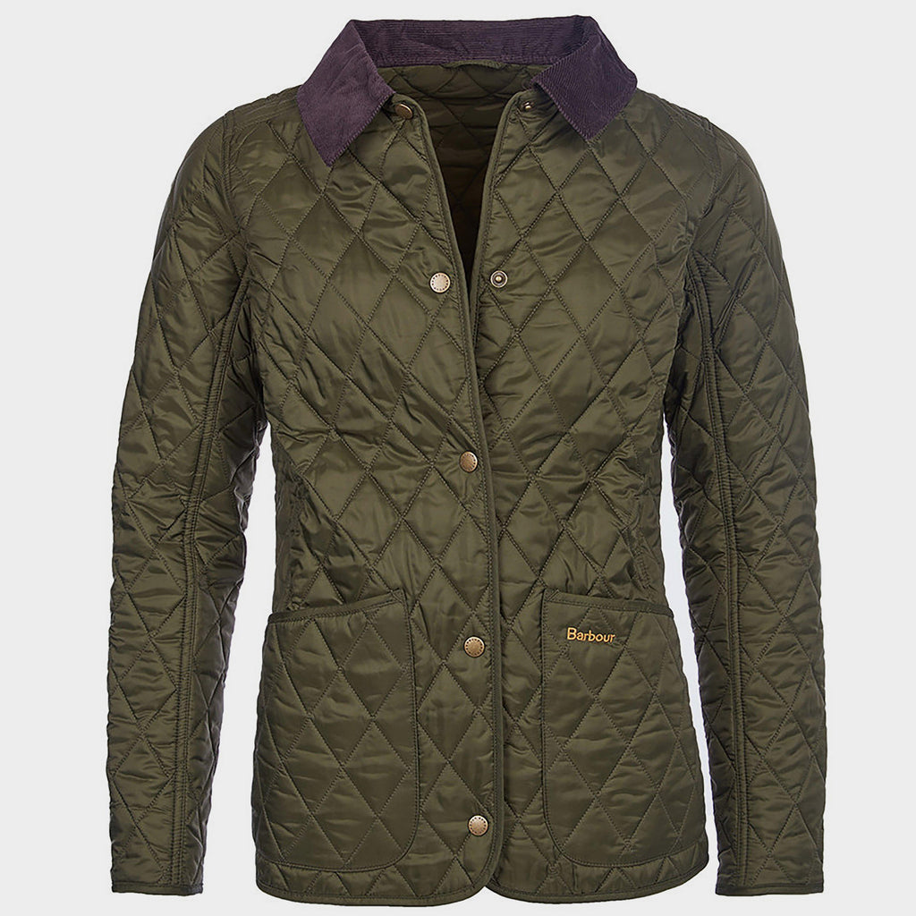 Ladies Annadale Quilt Jacket Olive