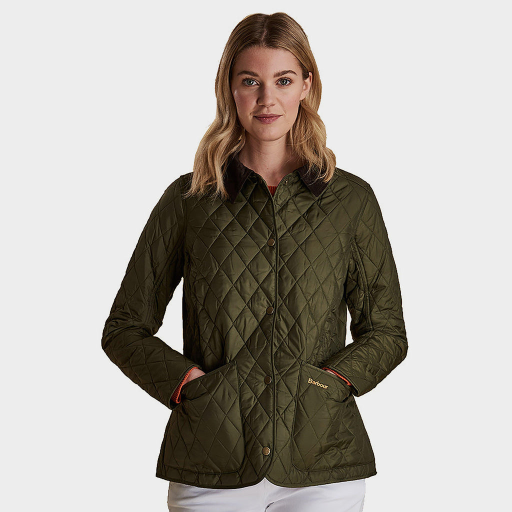 Ladies Annadale Quilt Jacket Olive