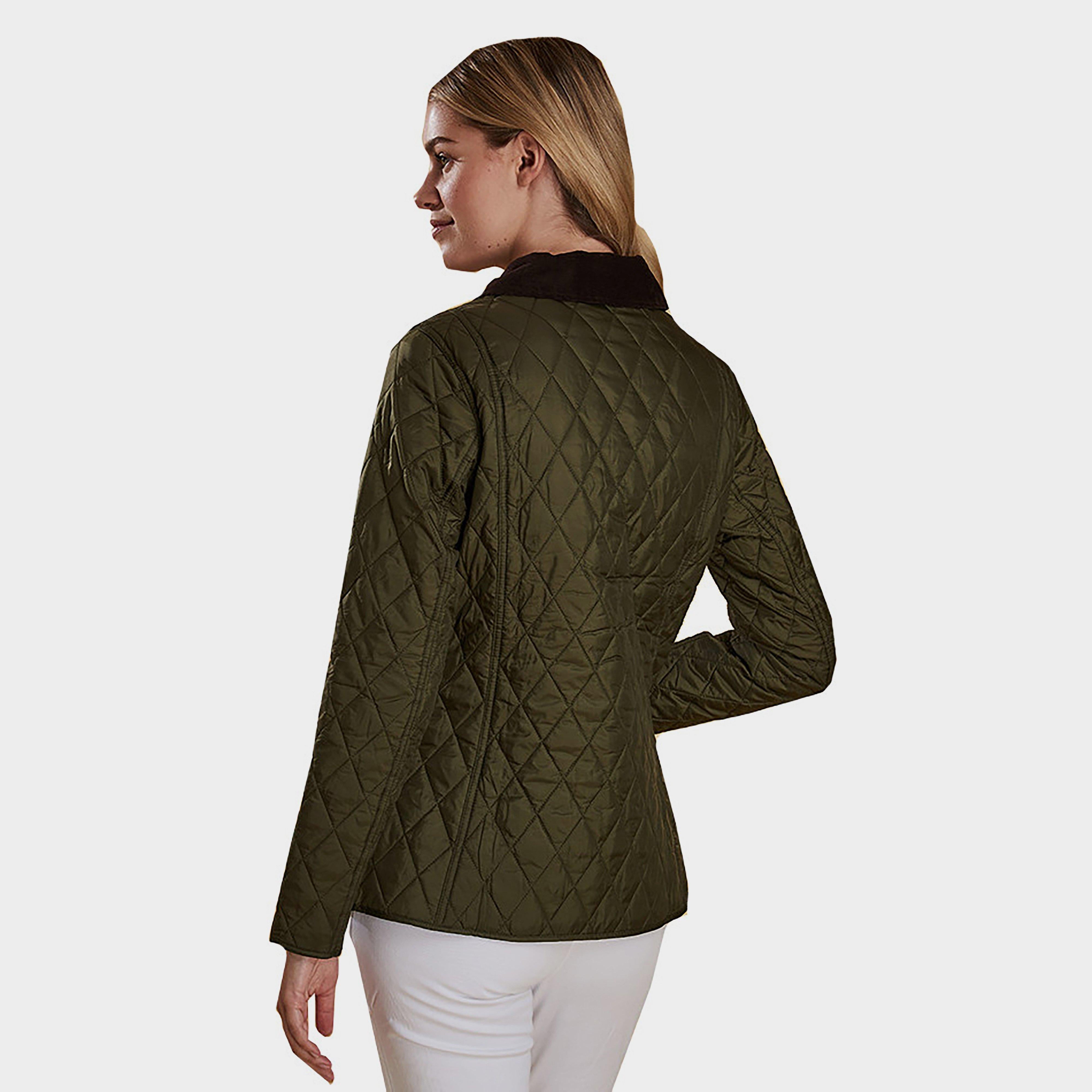 Ladies Annadale Quilt Jacket Olive