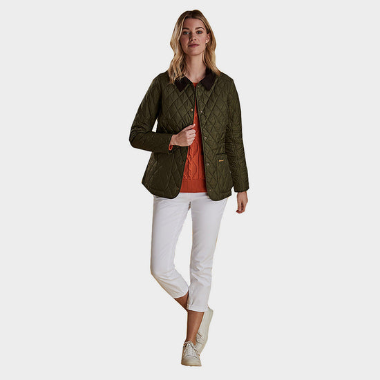 Ladies Annadale Quilt Jacket Olive