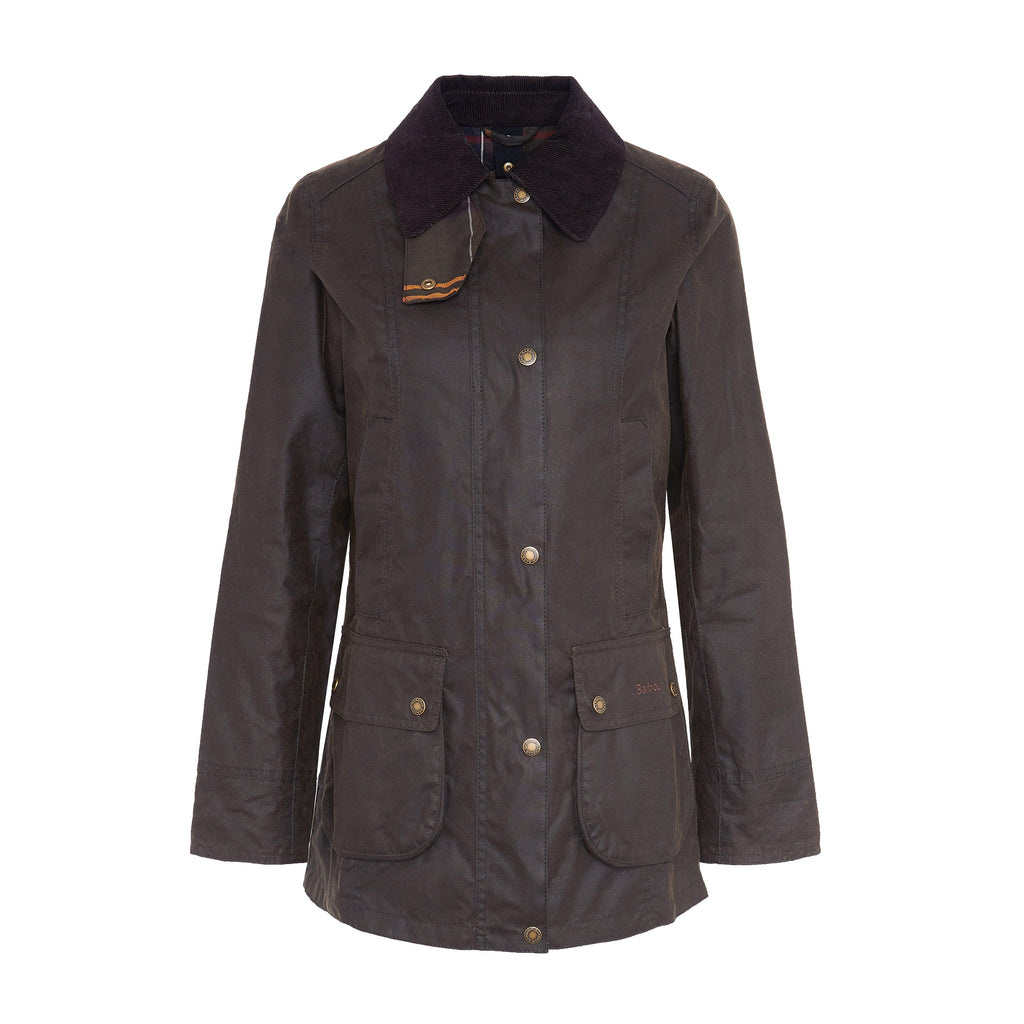 Womens Fiddich Wax Jacket Olive/Classic