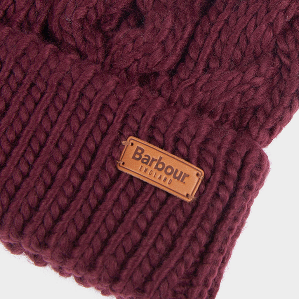 Penshaw Beanie Hat Bordeaux