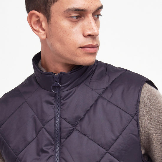 Mens Finn Gilet Navy