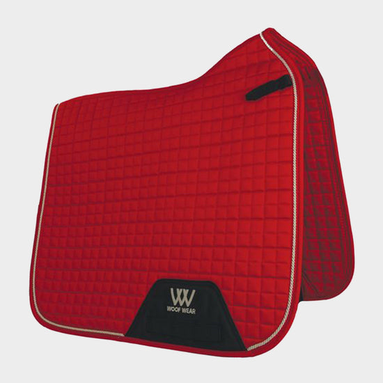 Contour Dressage Saddle Pad Royal Red