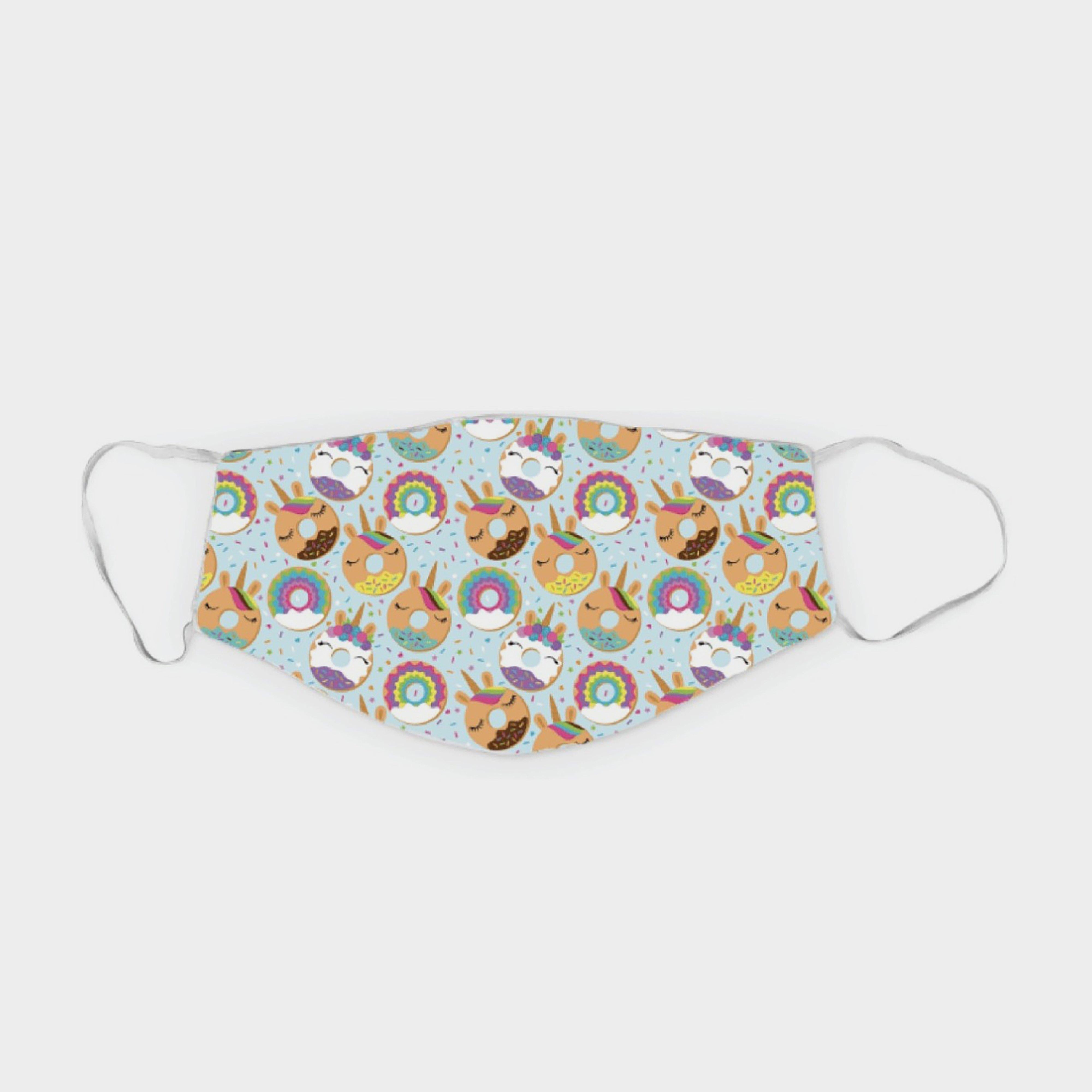 Dreamers and Schemers Adult Face Mask Uni Donut