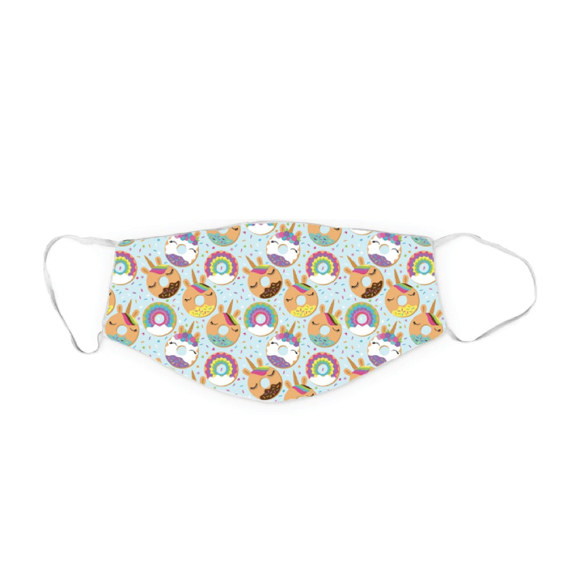 Dreamers and Schemers Adult Face Mask Uni Donut