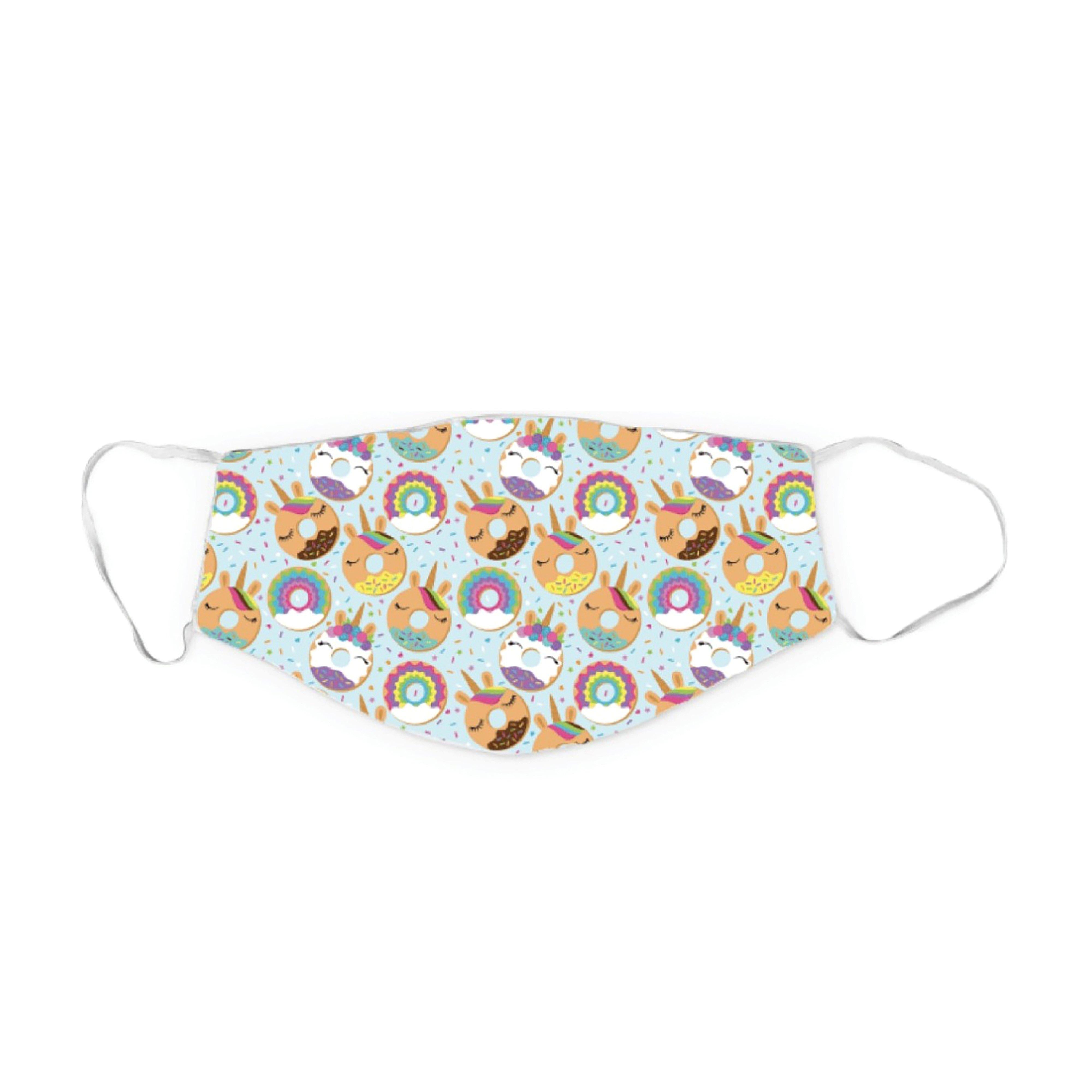 Dreamers and Schemers Adult Face Mask Uni Donut