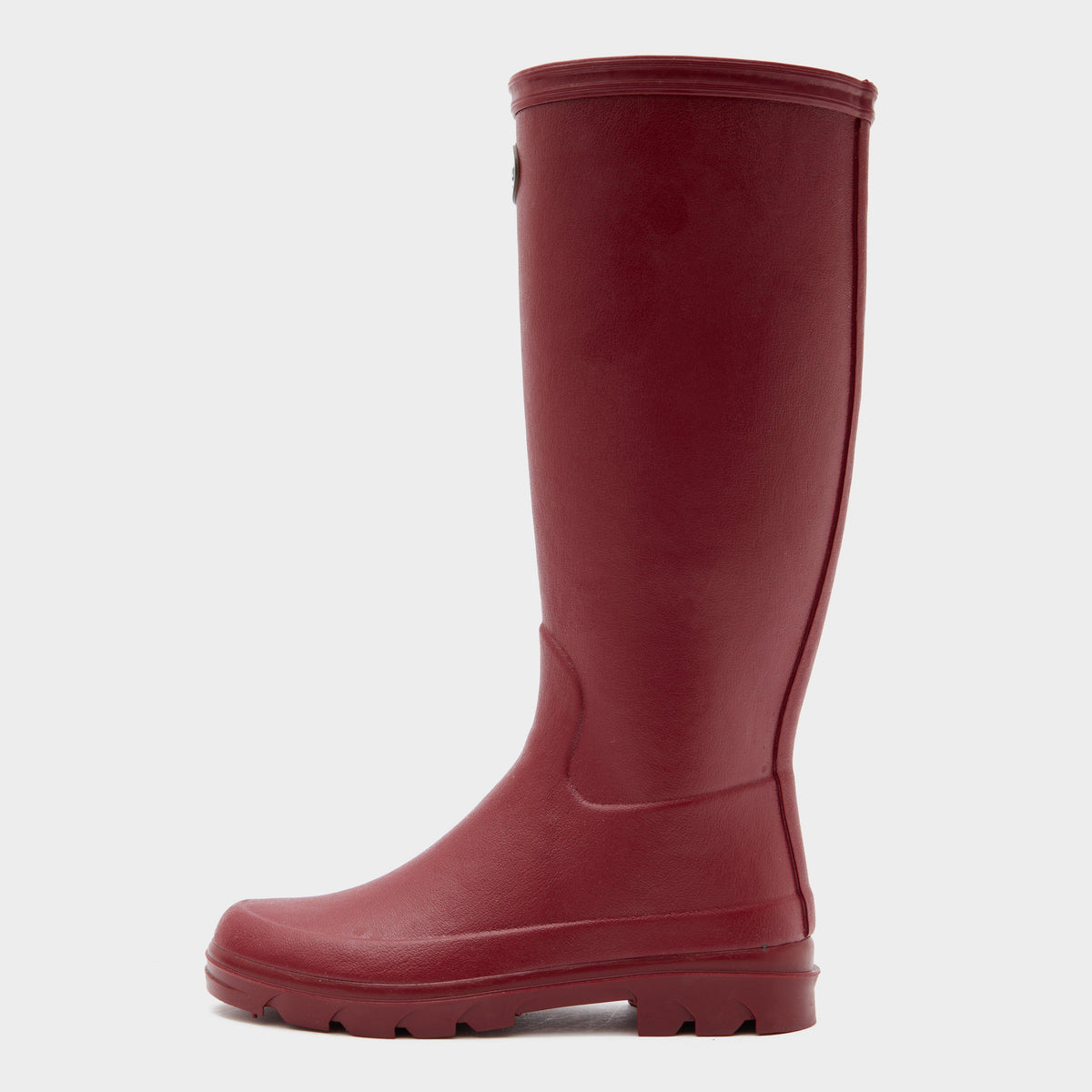 Womens Iris Jersey Lined Wellington Boots Rouge