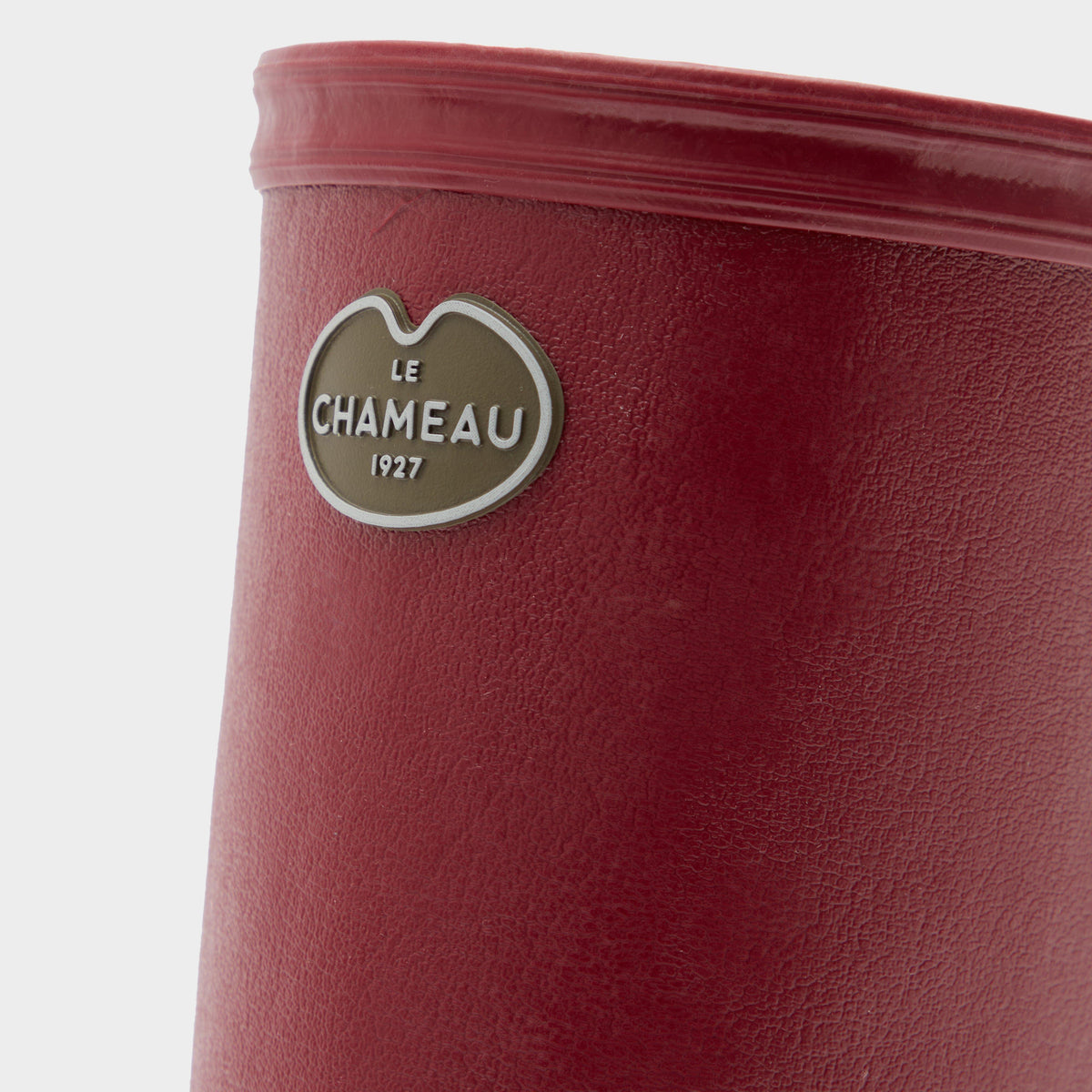 Womens Iris Jersey Lined Wellington Boots Rouge