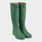 Womens Iris Jersey Lined Wellington Boots Vert Clair