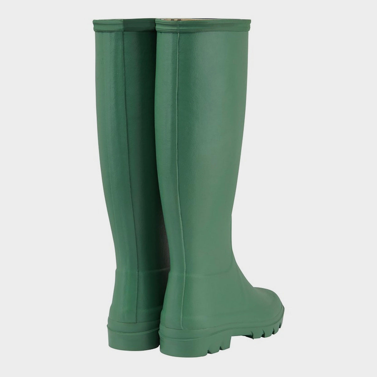 Womens Iris Jersey Lined Wellington Boots Vert Clair