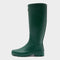Womens Iris Jersey Lined Wellington Boots Vert Fonce
