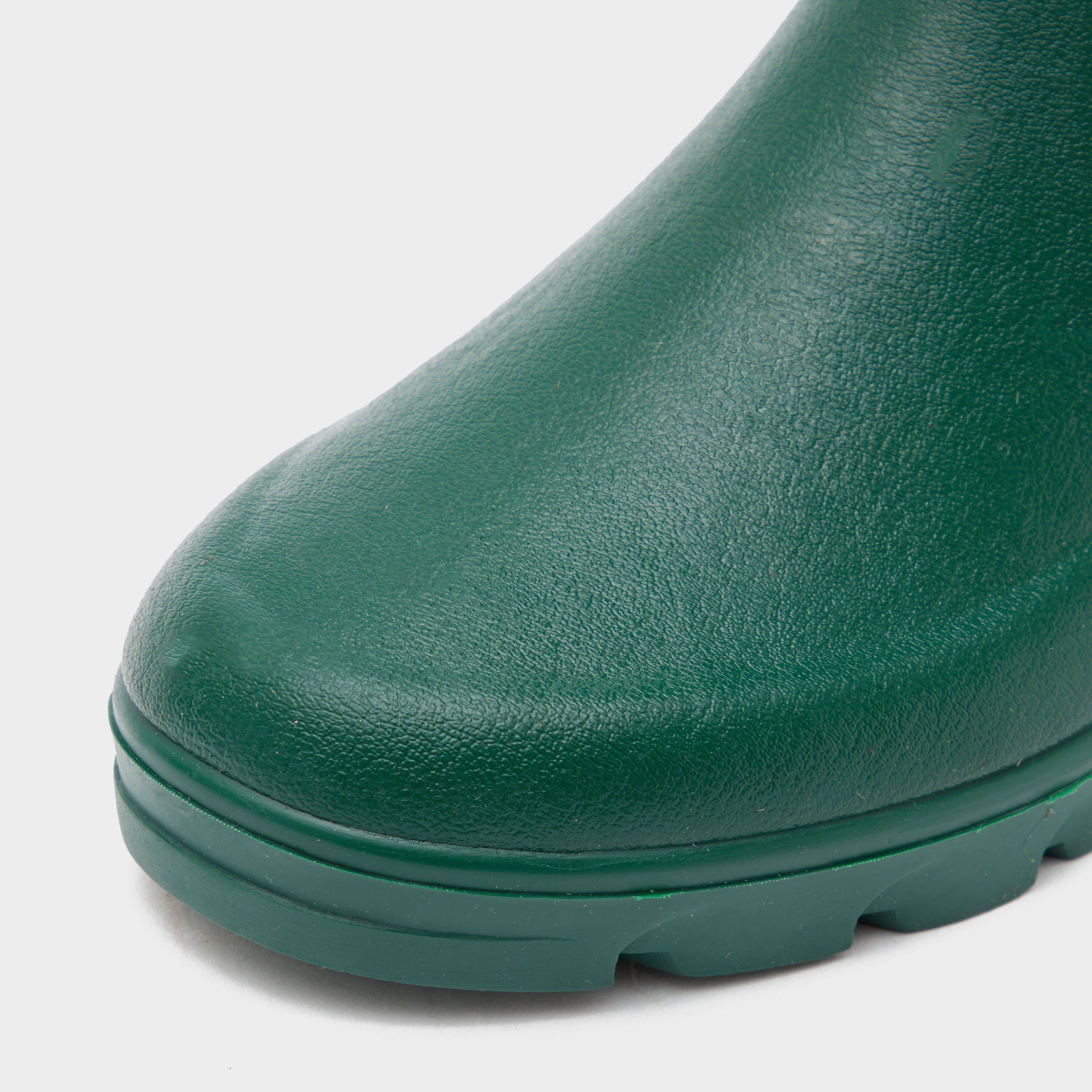 Womens Iris Jersey Lined Wellington Boots Vert Fonce