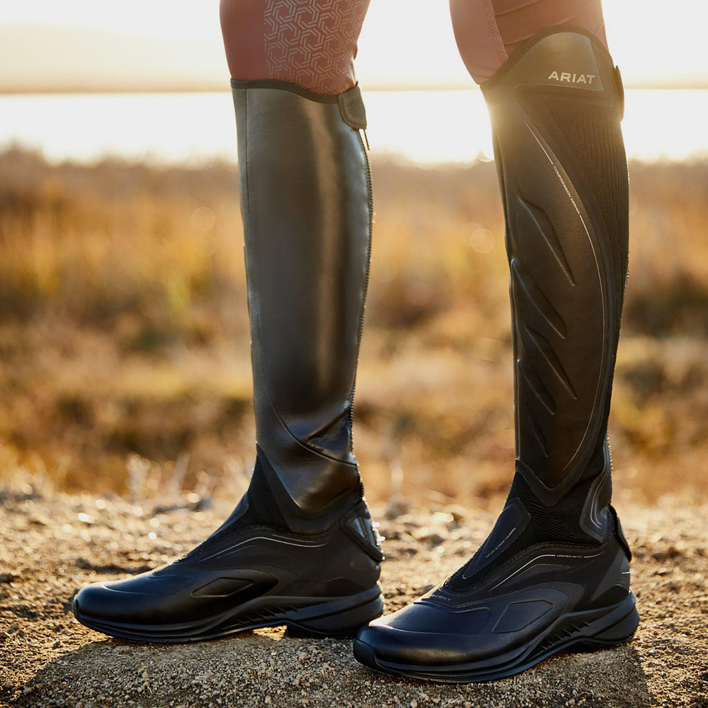 Womens Ascent Long Boots Black