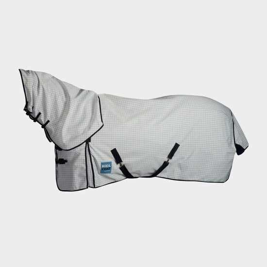 Kool Coat Classic III Combo Neck Sheet White/Navy