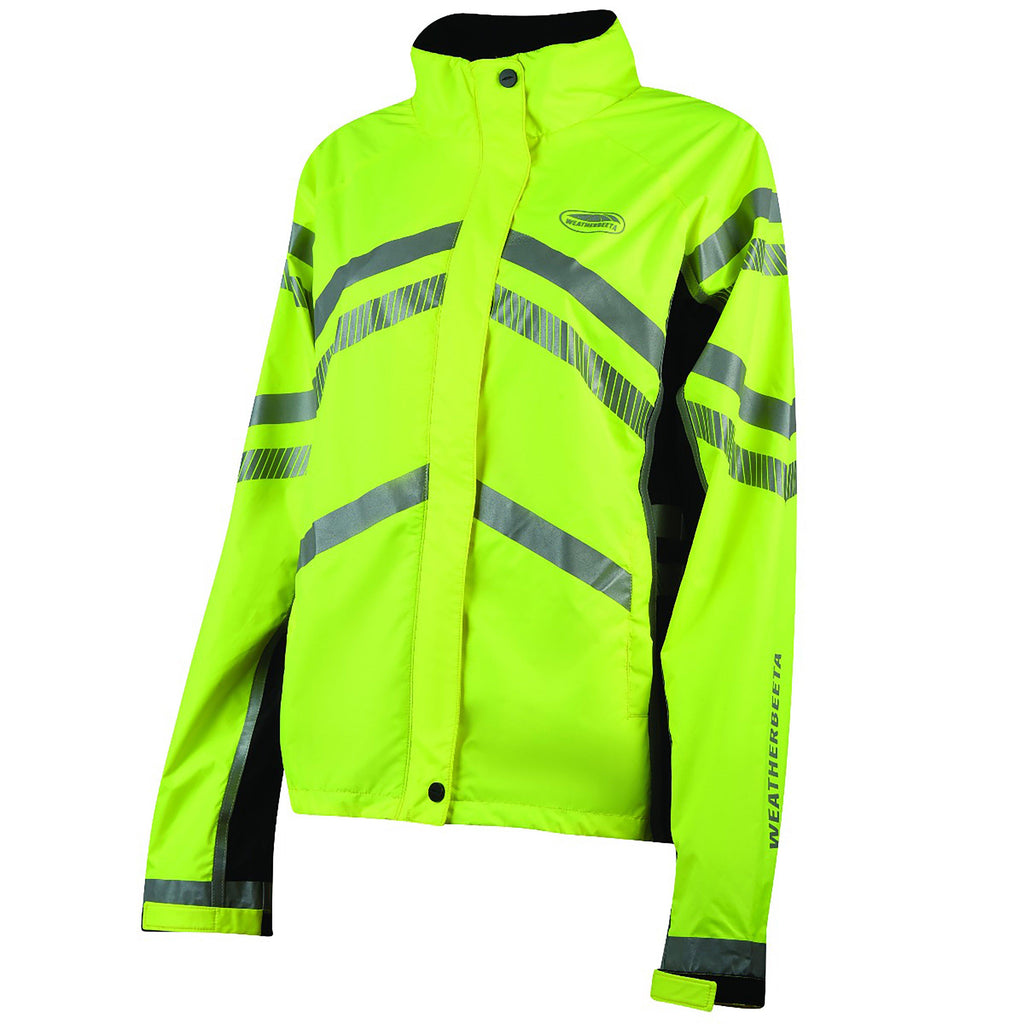 Childs Reflective Lightweight Waterproof Jacket Yellow