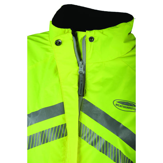 Childs Reflective Lightweight Waterproof Jacket Yellow