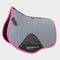 Reflective Prime GP Saddle Pad Silver/Pink
