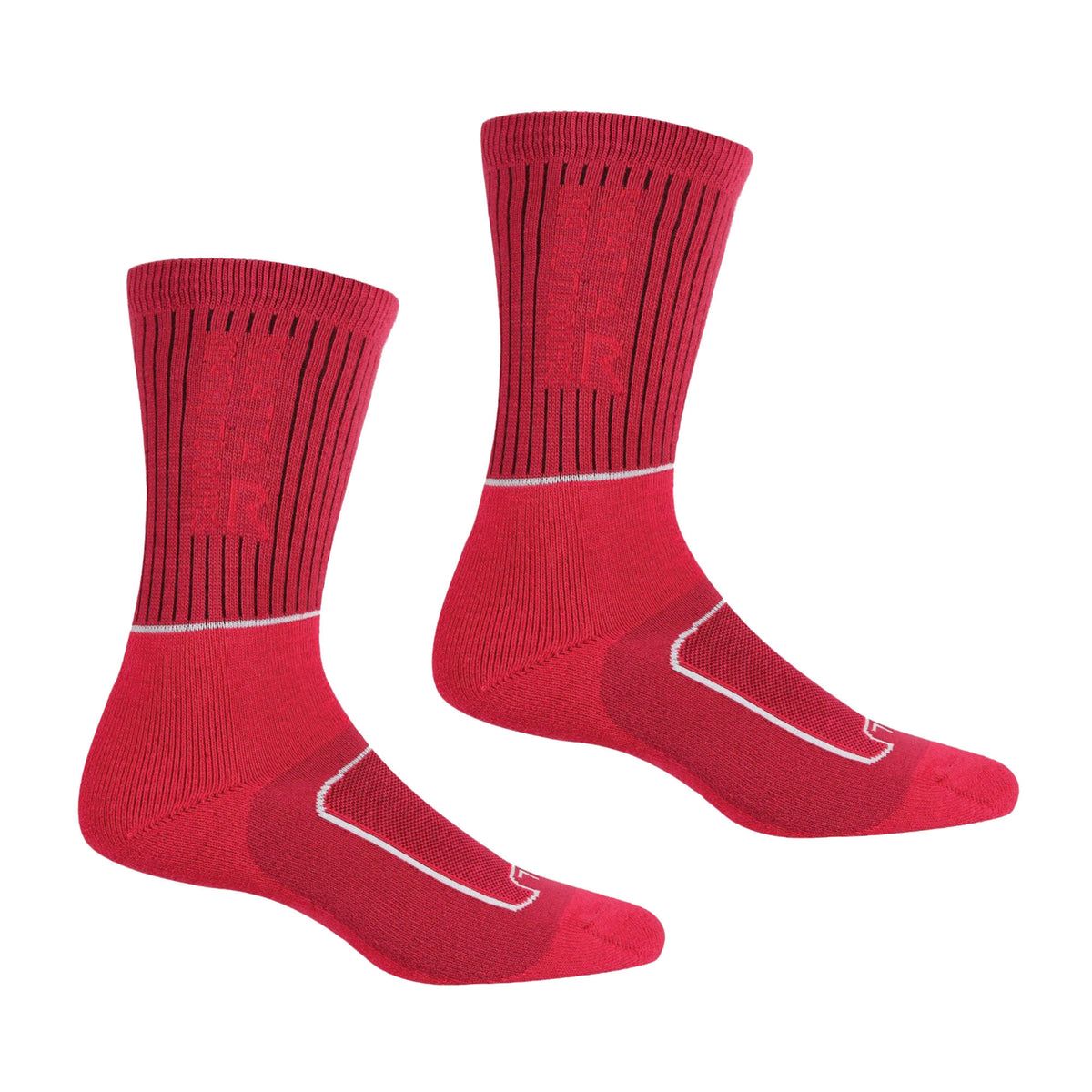 Womens Samaris II Season Socks Cherry Pink/White