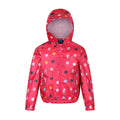 Kids Muddy Puddle Jacket Bright Blush Polka Dot