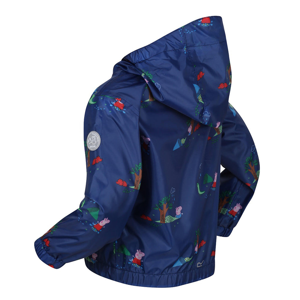 Kids Muddy Puddle Jacket New Royal Peppa & George