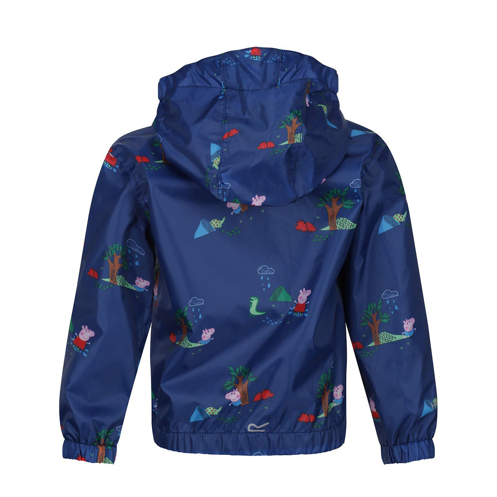Kids Muddy Puddle Jacket New Royal Peppa & George