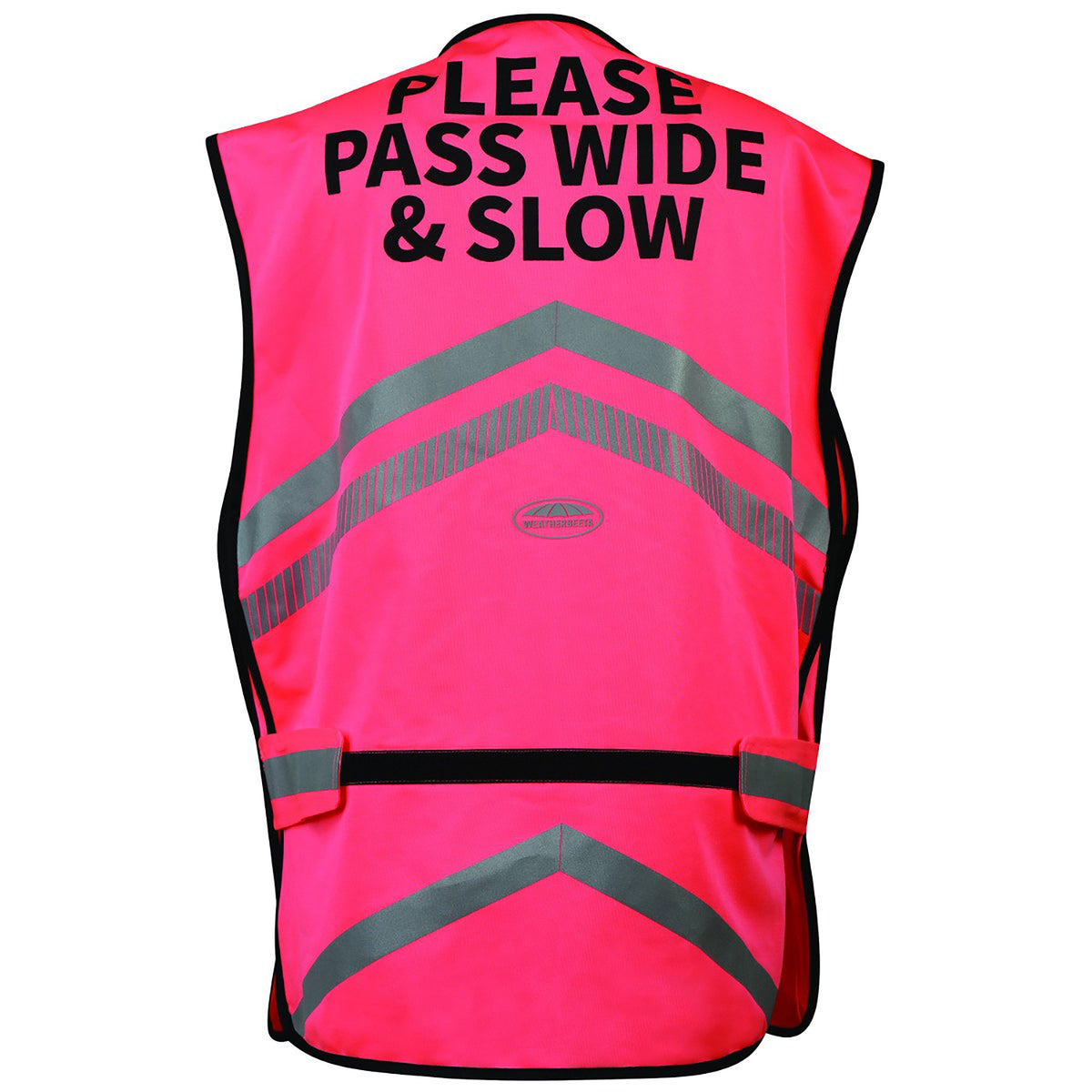 Adults Reflective Waistcoat Pink