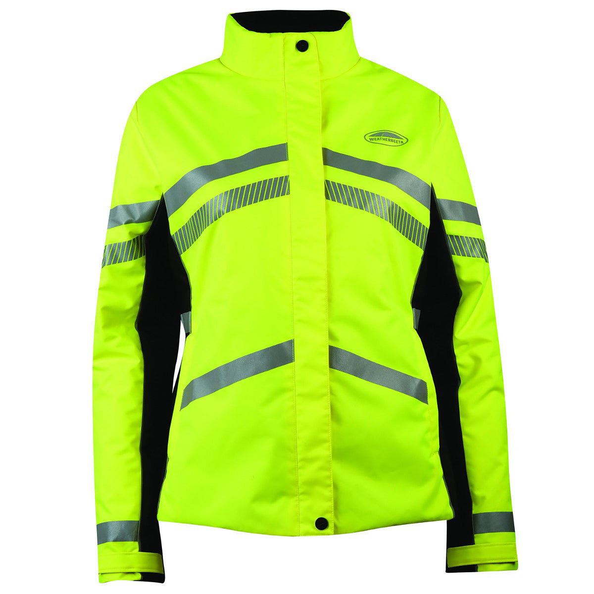 Childs Reflective Heavy Padded Waterproof Jacket Yellow