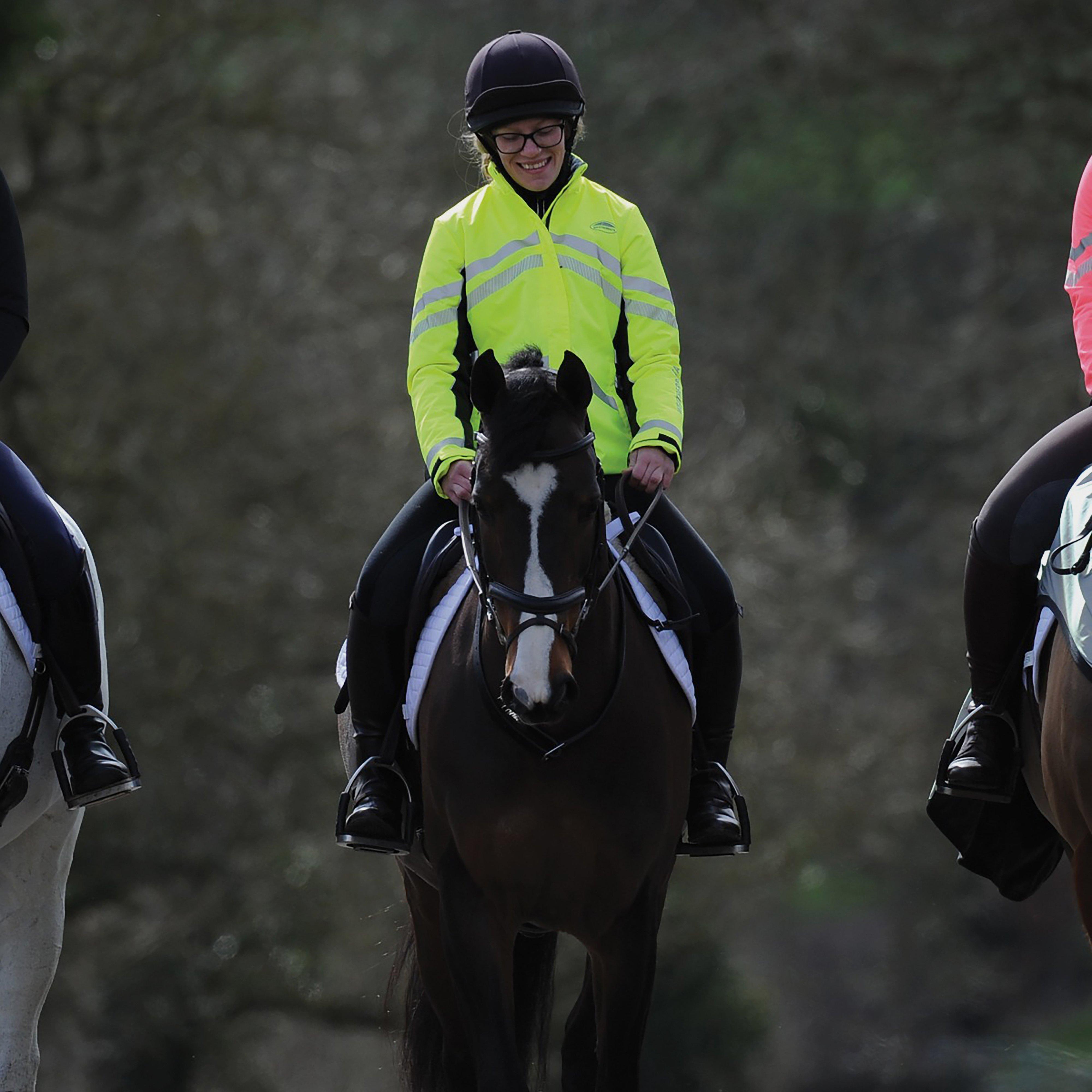 Childs Reflective Heavy Padded Waterproof Jacket Yellow