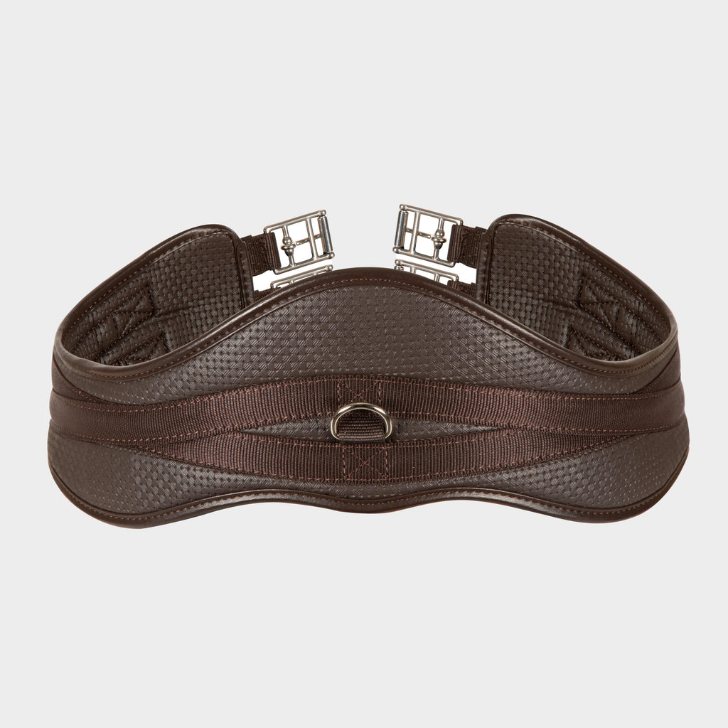 Anti-Chafe Anatomic Elasticated GP Girth Havana