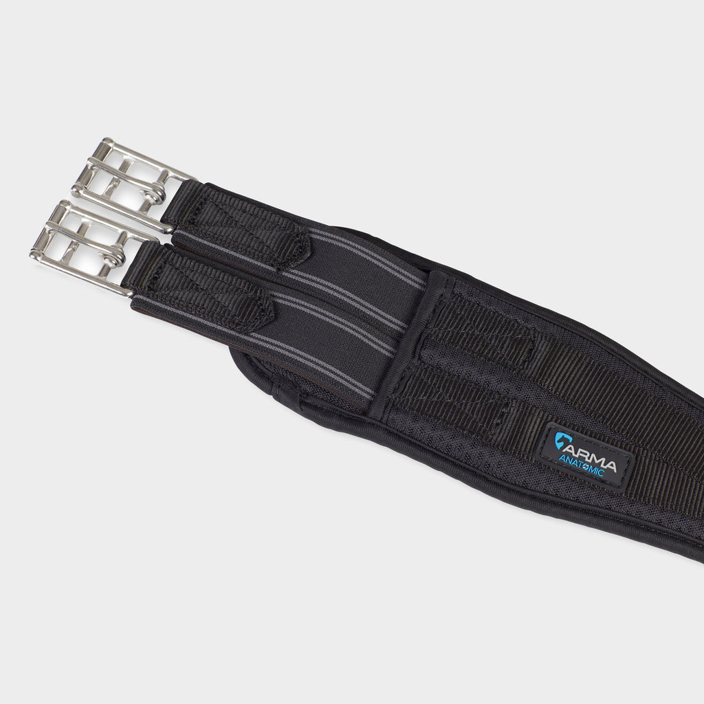 Airflow Elasticated GP Girth Black