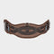 Memory Foam Elasticated Dressage Girth Brown