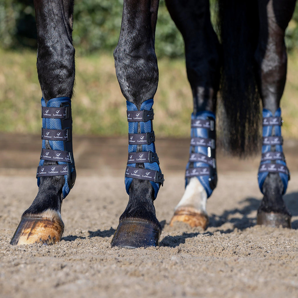 Ultra Mesh Snug Front Boots Navy