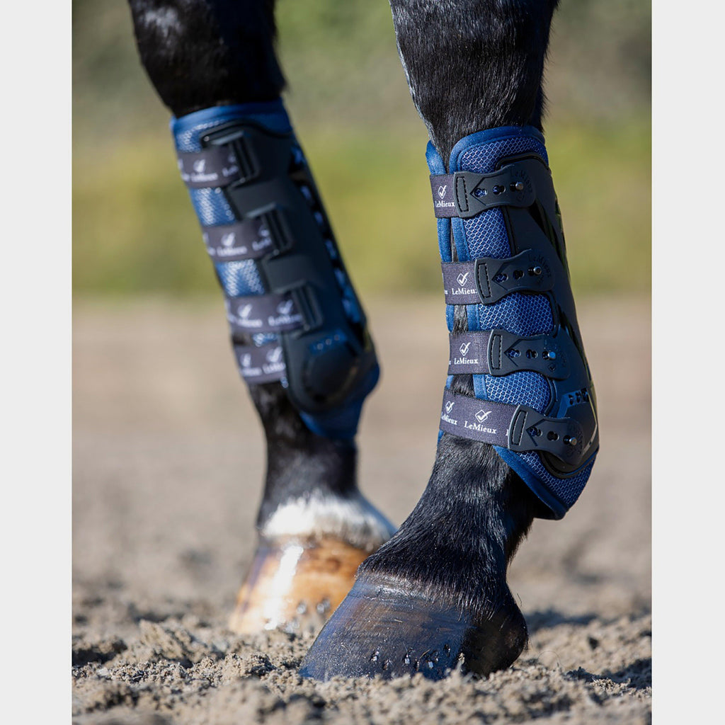 Ultra Mesh Snug Front Boots Navy