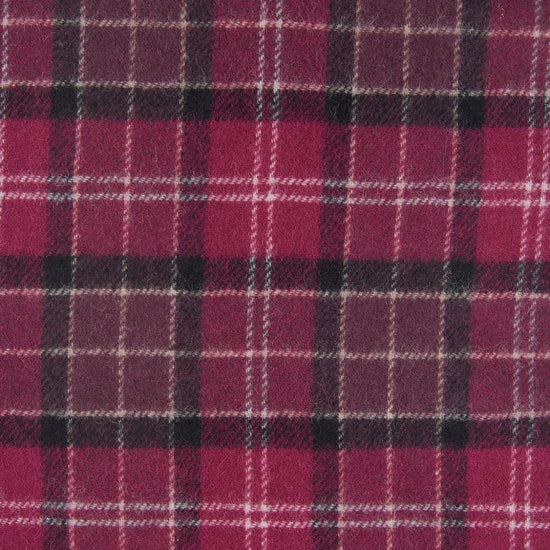 Tartan Lambswool Scarf Winter Red Tartan