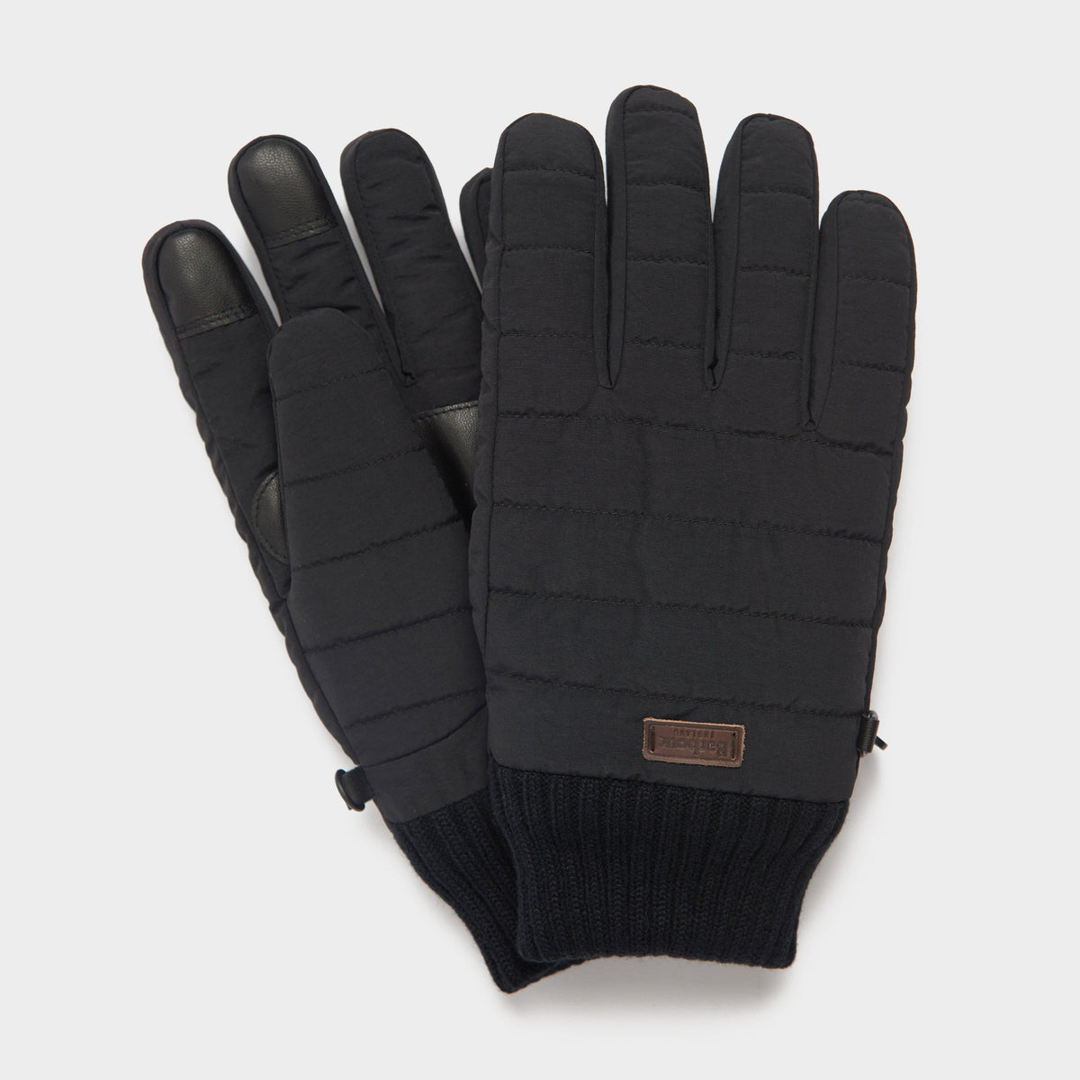 Banff Quilted Gloves Black