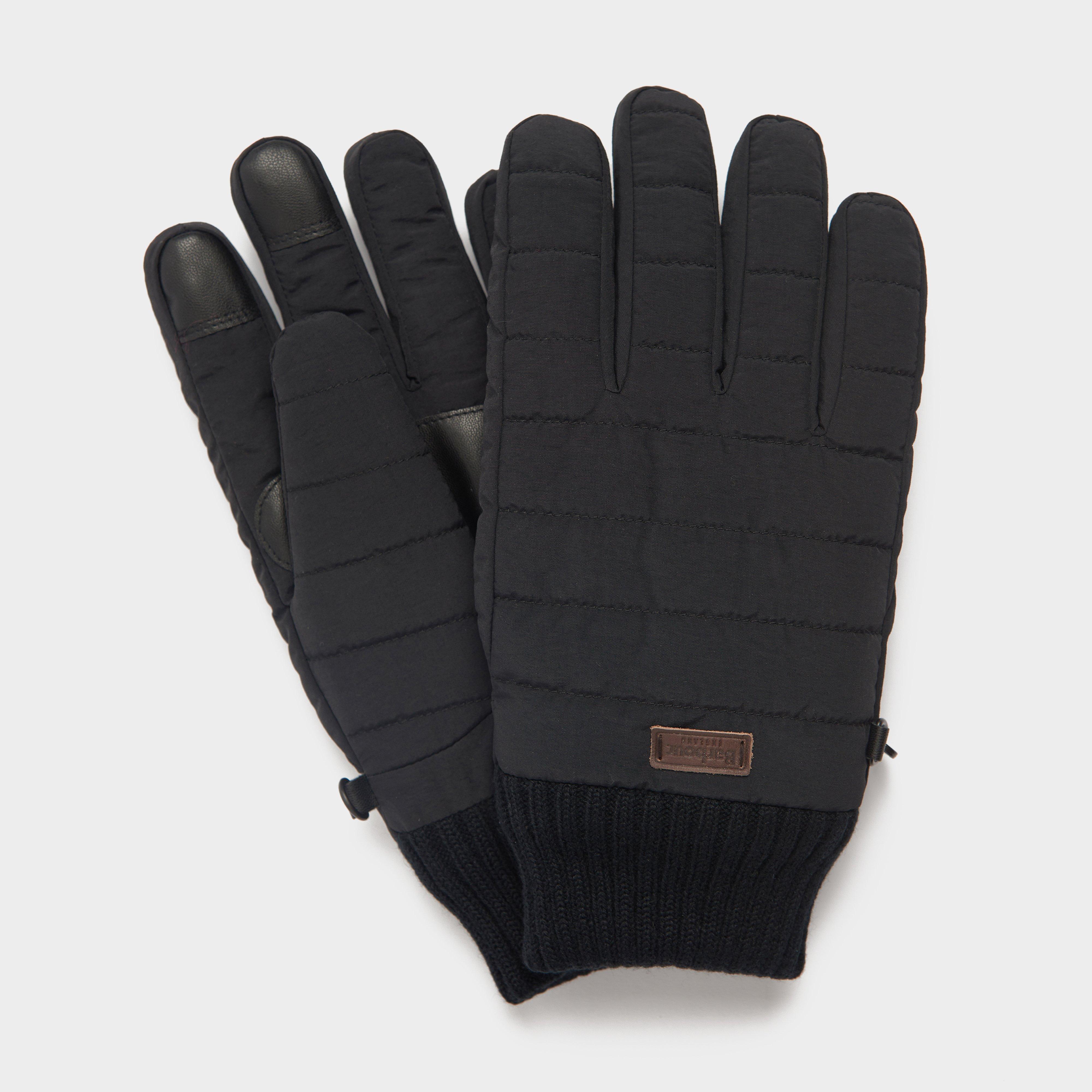 Banff Quilted Gloves Black