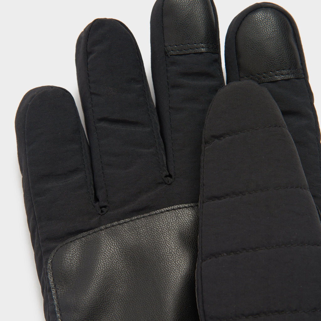 Banff Quilted Gloves Black